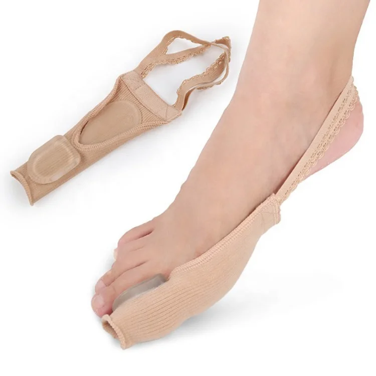 New arrival Fabric Covered  Gel Toe Separator Hallux Valgus Corrector