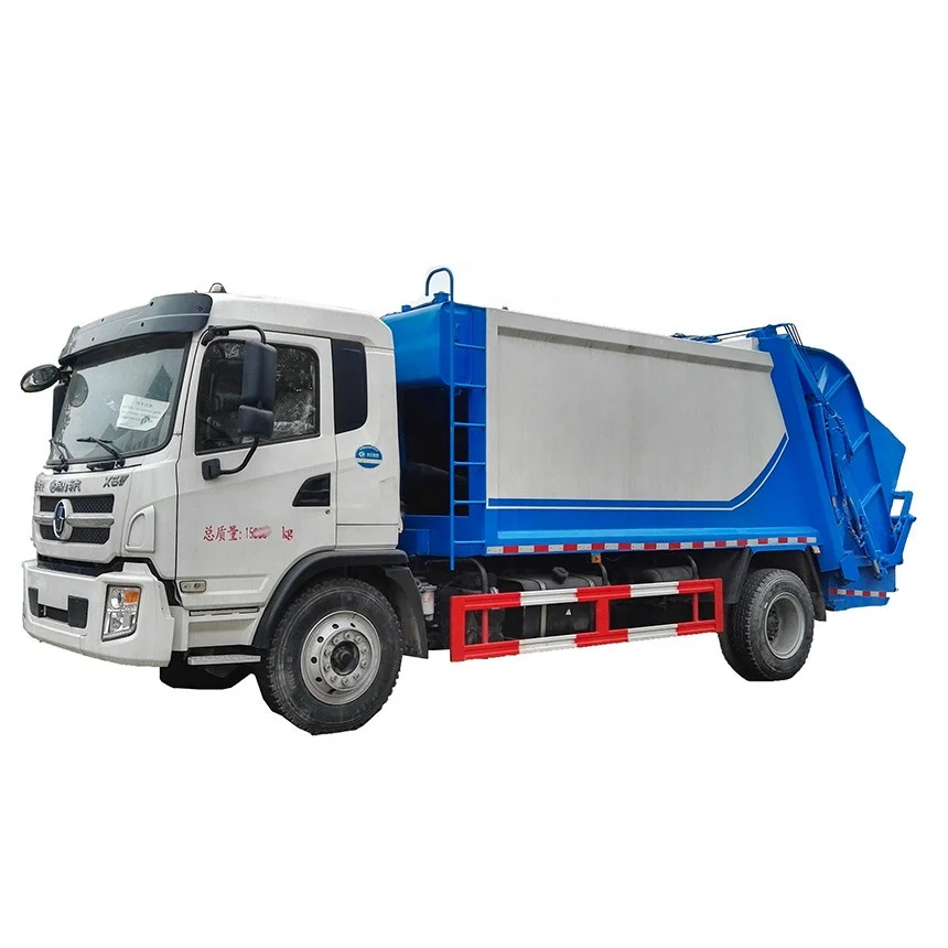 China Good Price 4x2 Shacman garbage collection truck compression garbage trucks