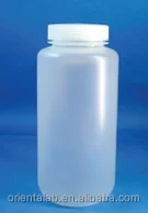 Transparent Polypropylene Wide Mouth Round Bottle 500ml with PP screw cap