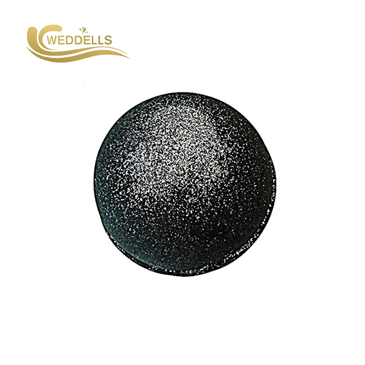 Customise hotsale vegan natural ingredients bath bombs black