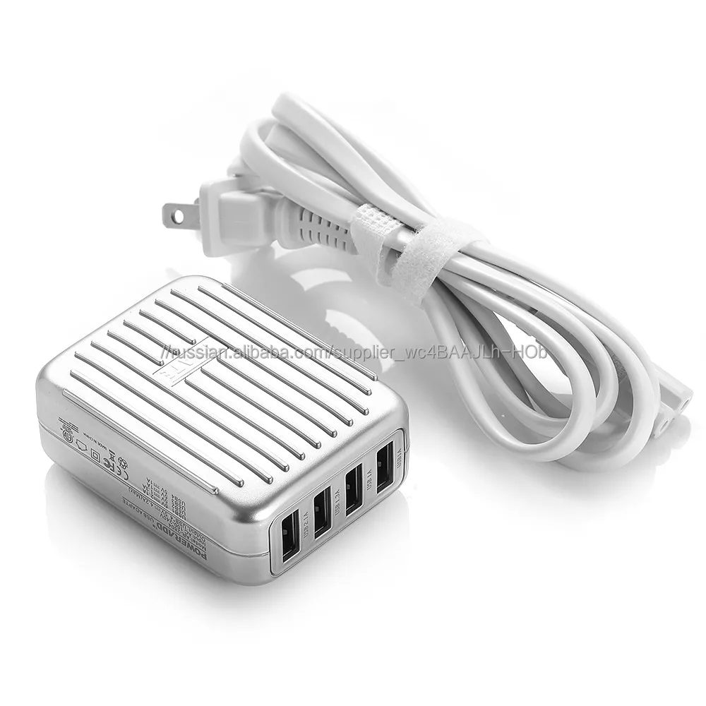 Горячие продажи универсальный адаптер 21 Вт/4.2A 4 usb-порт ноутбука и мобильных зарядное устройство