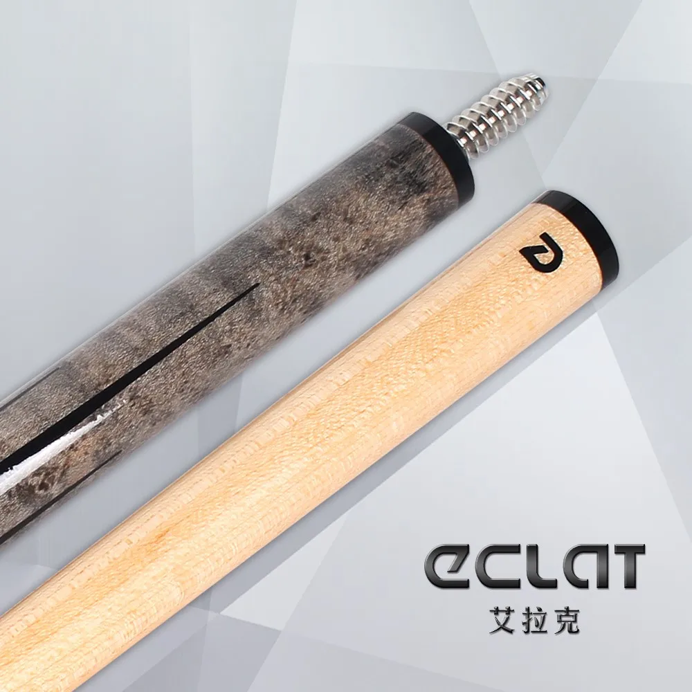 
1/2 structure 57' ECLAT LPB-09 Birdseye maple Billiard Pool Cue 