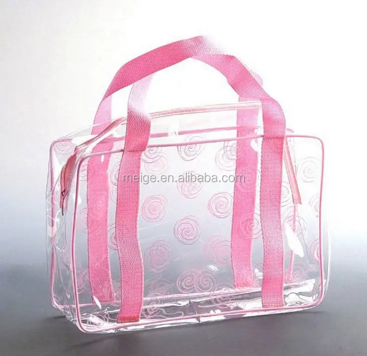 Elegent Ladies Favourite Clear Tote Bags And Eco Tote Bag, Cosmetic Bag