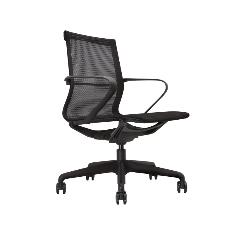 Mid back modern full mesh office swivel staff desk chair