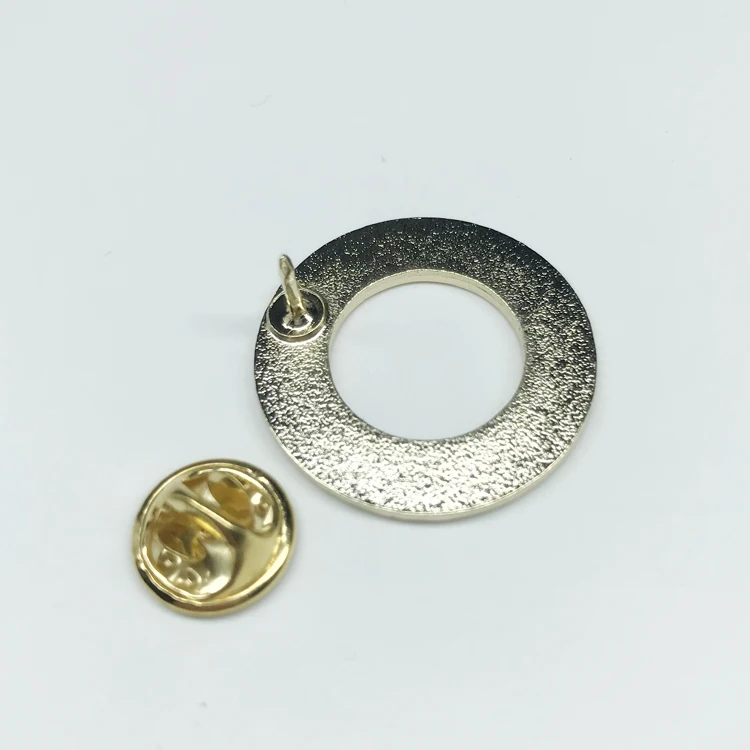 
Metal circle World Diabetes Day blue circle pin badge,Blue Circle Diabetes Pin 