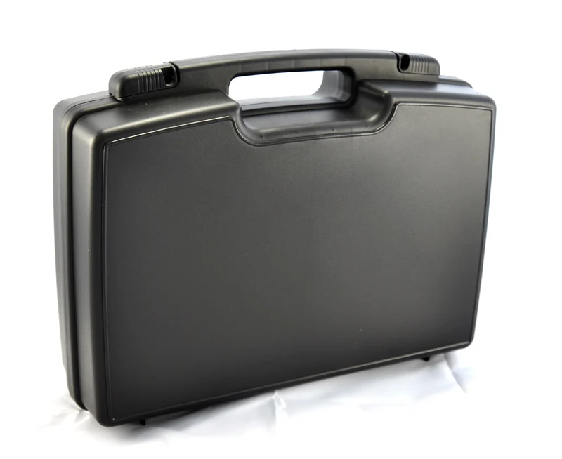 Wholesale Bulk Laptop Protective Clear Glasses Drill Carrying Hard Plastic Case with handle