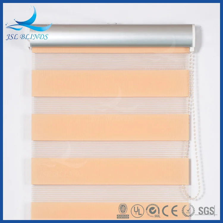 Zebra Blinds Motorized Day Night Roller Blinds Double