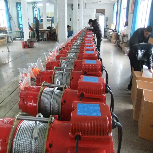 China manufacture hot sales electric winch 220v