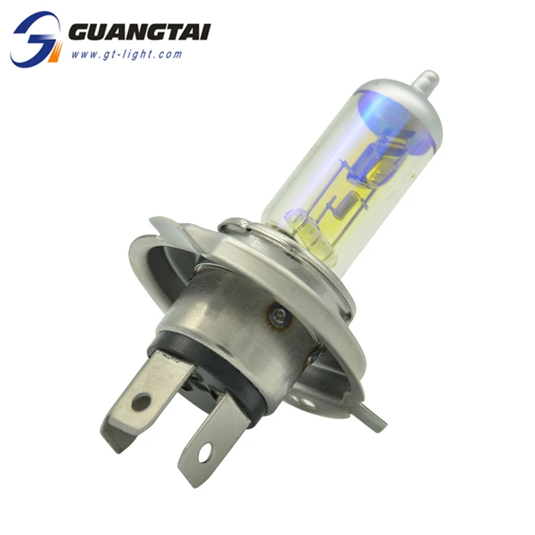 E13 Certification P45t H4 12V 55W White Light Car Headlamp Bulb