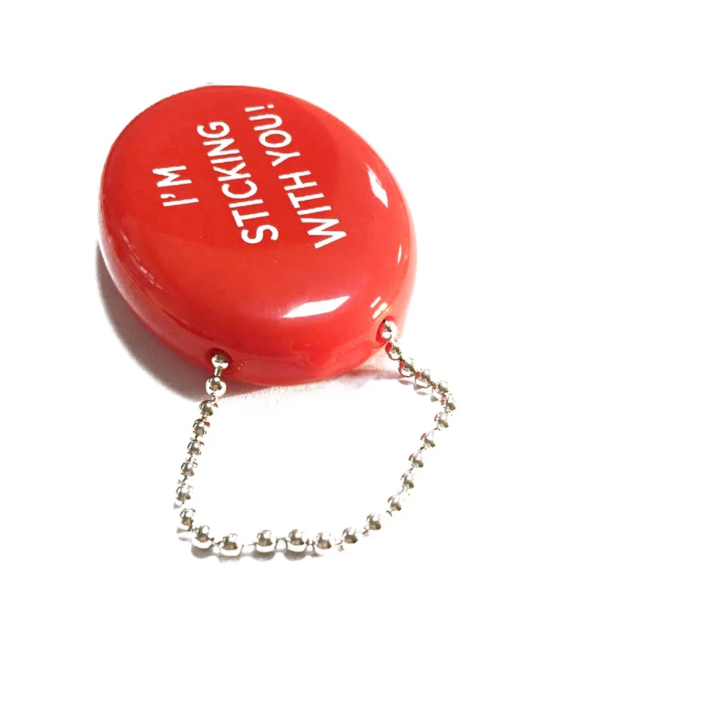 Rubber Squeeze Coin Purse Change Holder