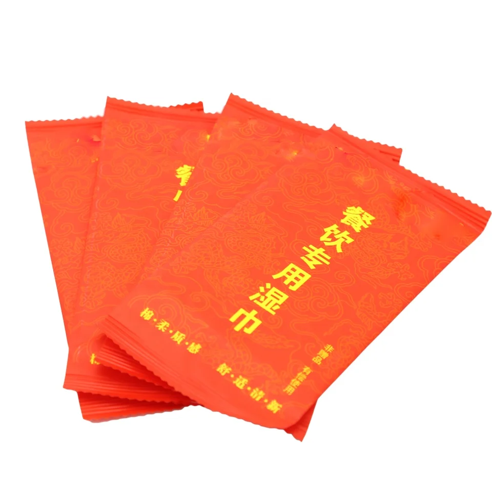 
Chinese Manufacturer OEM Single Sheets Wet Wipes Cleaning Wet Tissue 