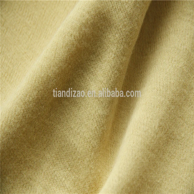 220 gsm para aramid  knitted fabric  anti cut  protect gloves lining fabric