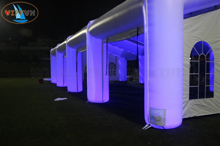High quality giant inflatable tent house outdoor tent with led light