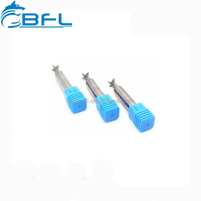 BFL Carbide 4 Blades Dovetail Sharp Endmill Cutter  Dovetail Groove milling cutter cutting tool