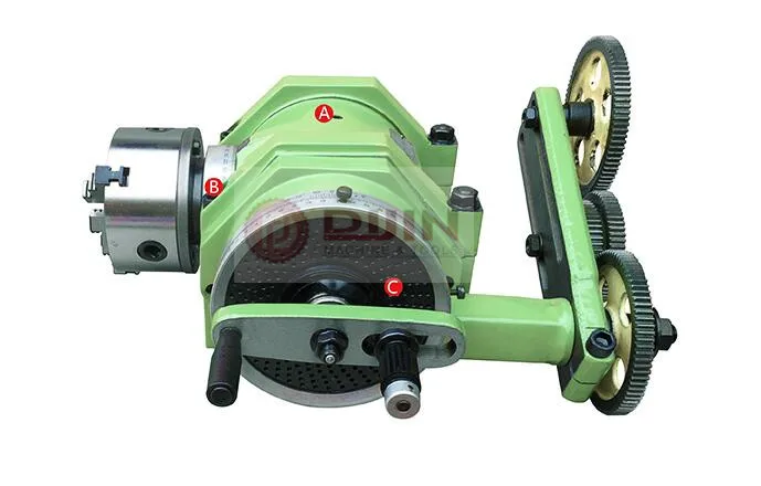 F11 dividing head 3 jaw lathe chuck 250mm at discount