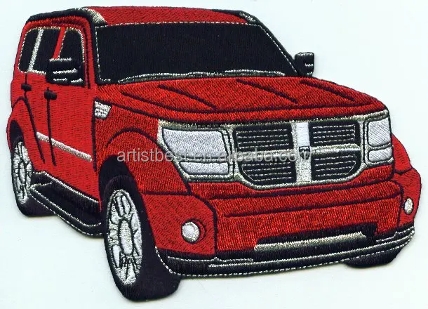 Custom Car Non Woven Fabric Badges Bags patch shoes patch iron on sew on patch for clothing