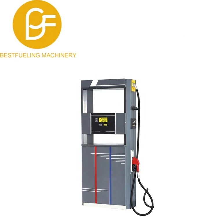 Expedition series high efficient mechanical tokhiem oil station double anti-static rubber hoses two pumps fuel dispenser