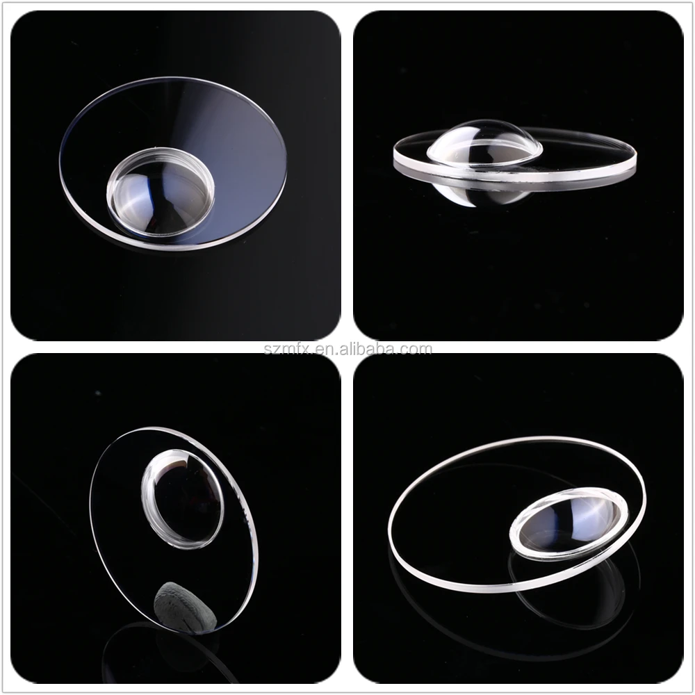  Customized flat lens Sapphire glass watch mirror