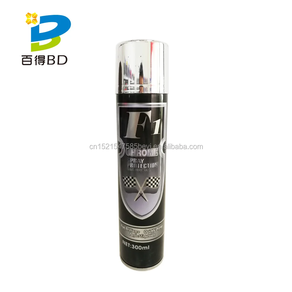 
300ml Cheap Liquid Mirror Chrome Effect spray paint 