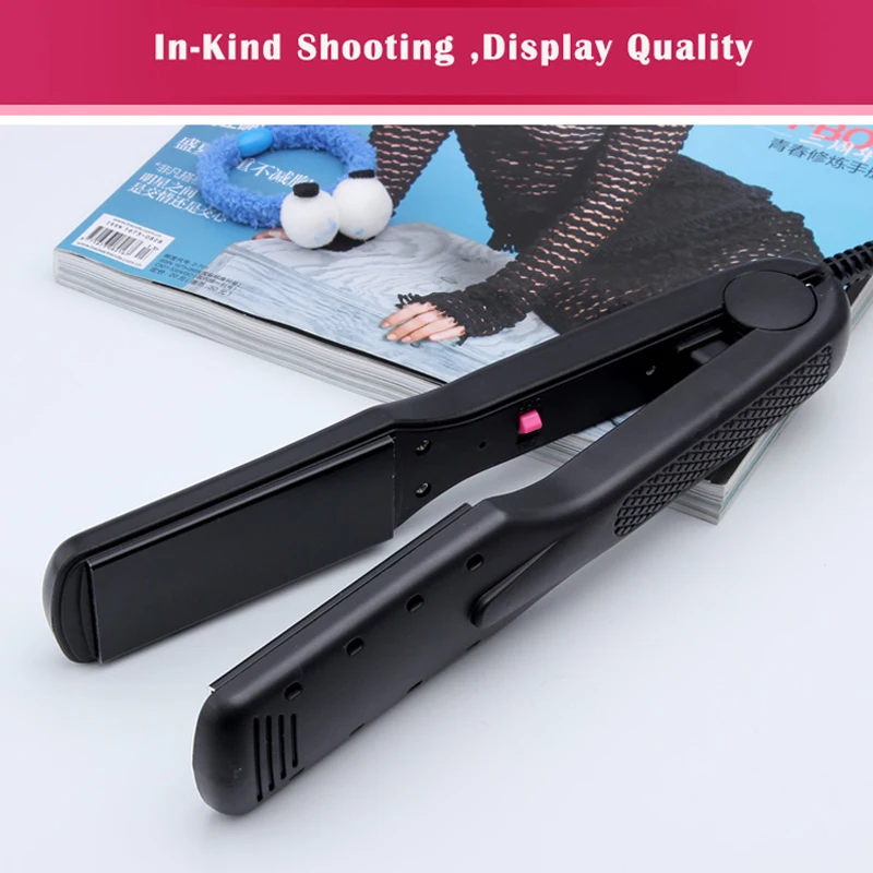 
hair straightner OEM Best Selling Product Anion Professional Electric Comb Hot Air Straightening Brush Fast Hair Straightener 
