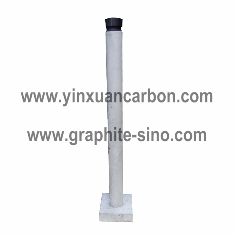 Алюминиевый Поворотный дегазации графит ротора вал и рабочее колесо