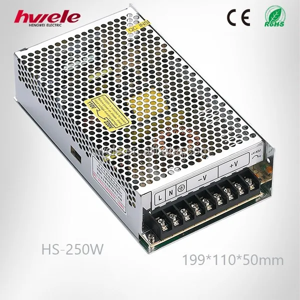 
HS-250W switching transformer from China power supply led driver with CE ROHS KC 