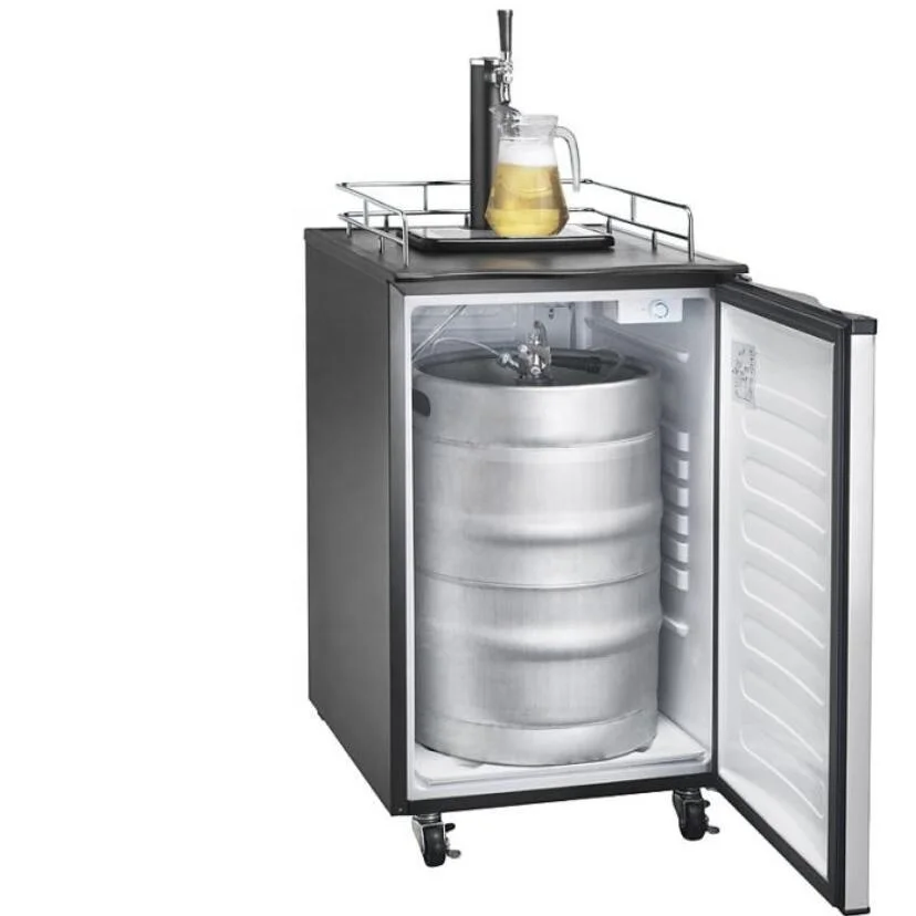 
Luxury Stainless steel Kegerator Beer Fridge 