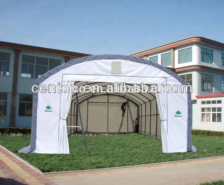 Fabric Storage Warehouse Tent , RV & Bus Shelter