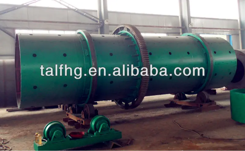 
Animal manure fertilizer making machine/rotary drum granulator 