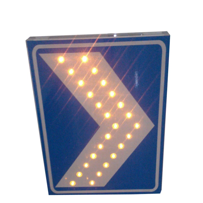 Outside Working 24/12hours Road Arrow Led chevron safety signs