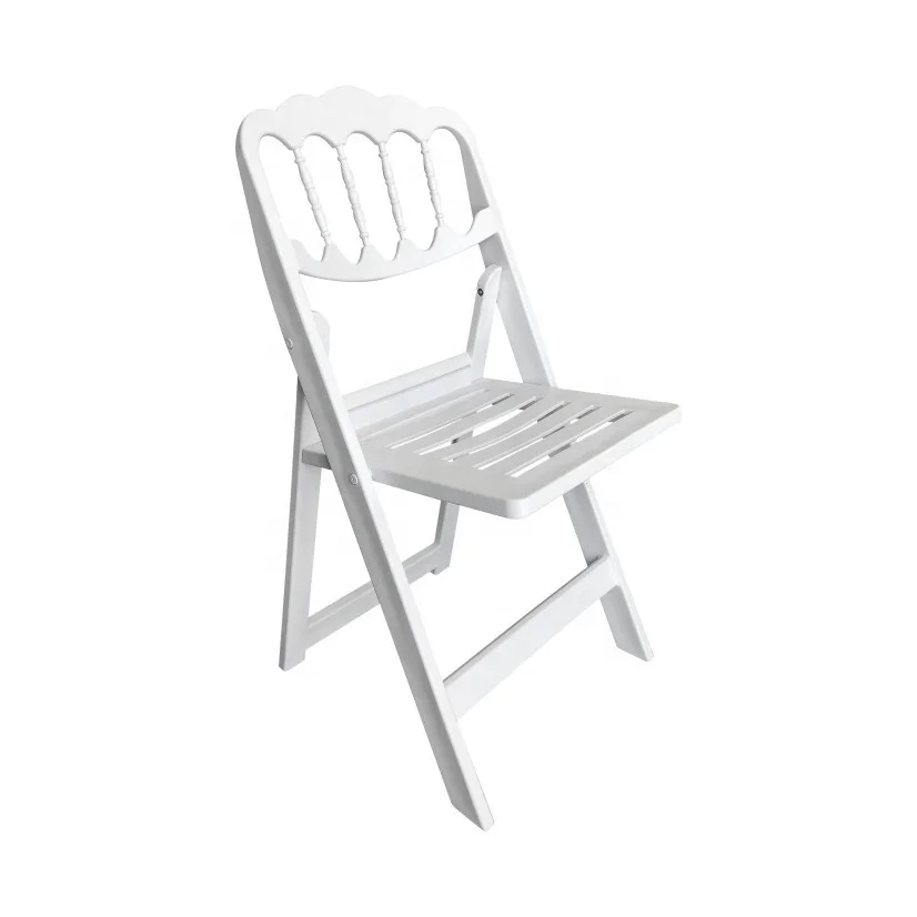 Garden chair new deign slat back resin folding chair