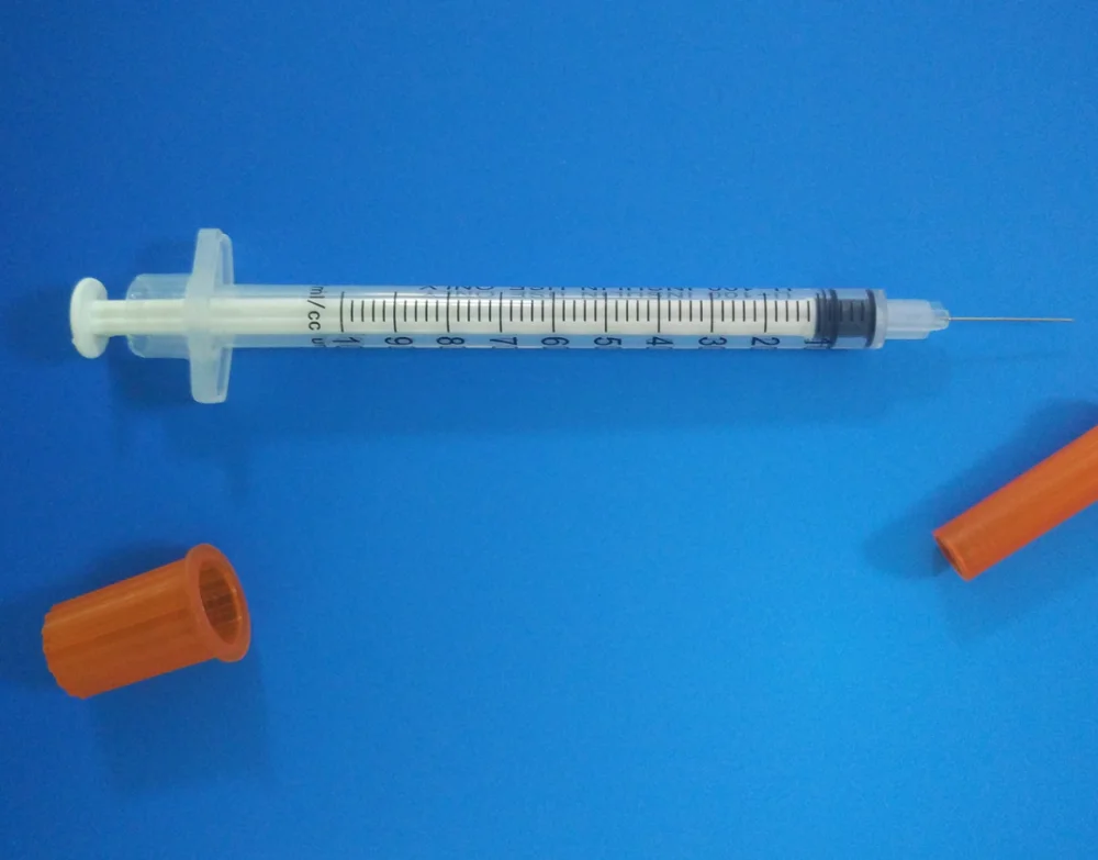 
Disposable safety insulin syringe 0.3ml 0.5ml 1ml with 29G 30G 31G needle 