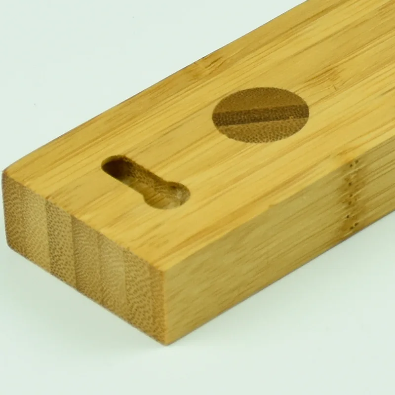 Bamboo knife magnetic bamboo knife block/ holder on wall