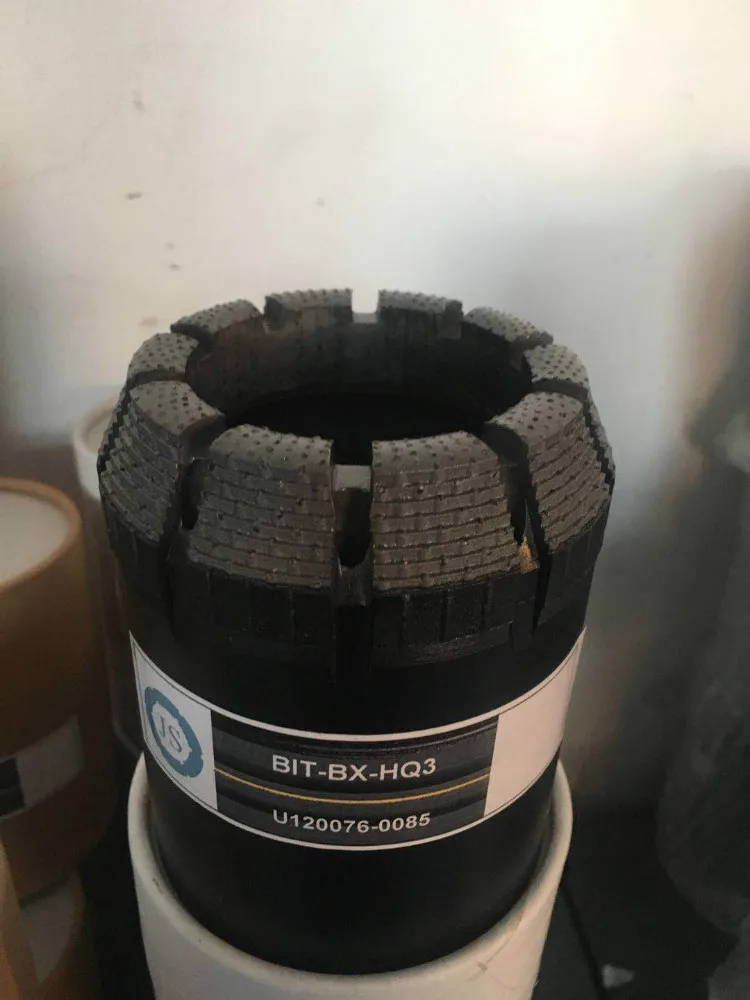 NQ BQ HQ PQ NQ3 HQ3 Алмазные импрегнированные и однослойные PDC коронки