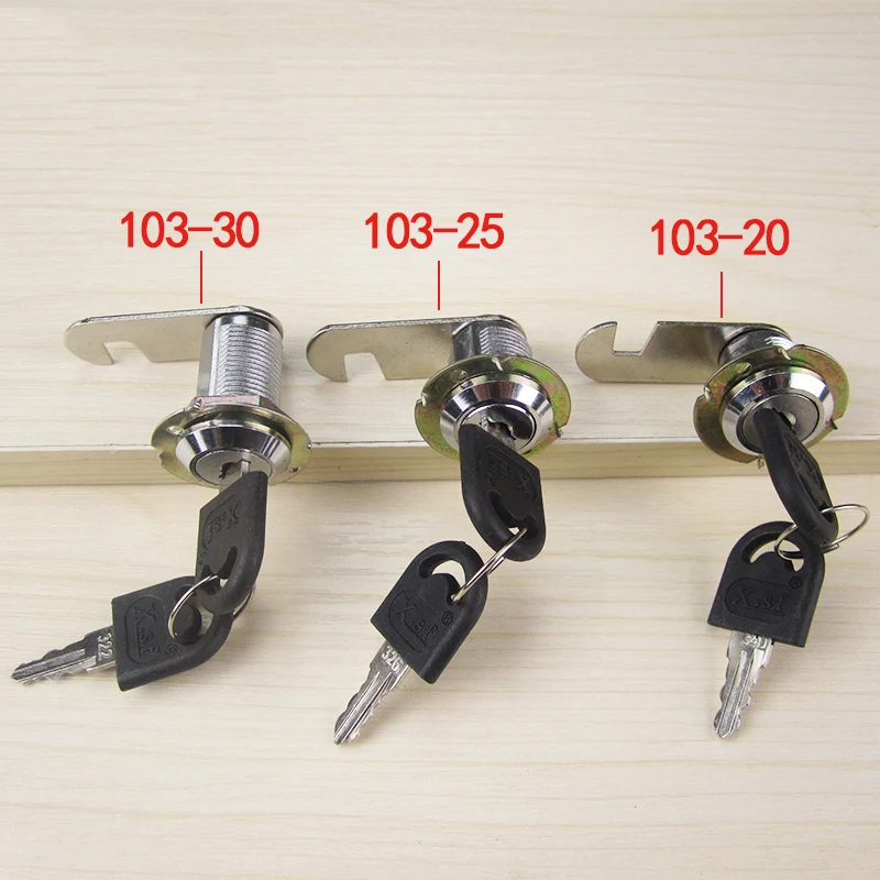 Good price mailbox lock portable 103 cam key with plastic keys