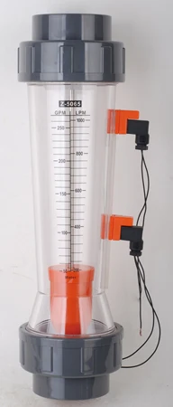 
Rotameter Variable Area flowmeter with alarm limit switch 