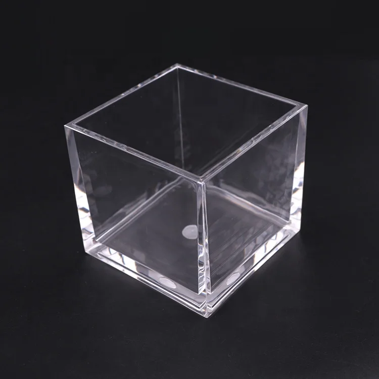 Storage Box Transparent Custom Environment-friendly Mini Acrylic Plastic Minimalist Customized Logo Desktop Elegant Indoor