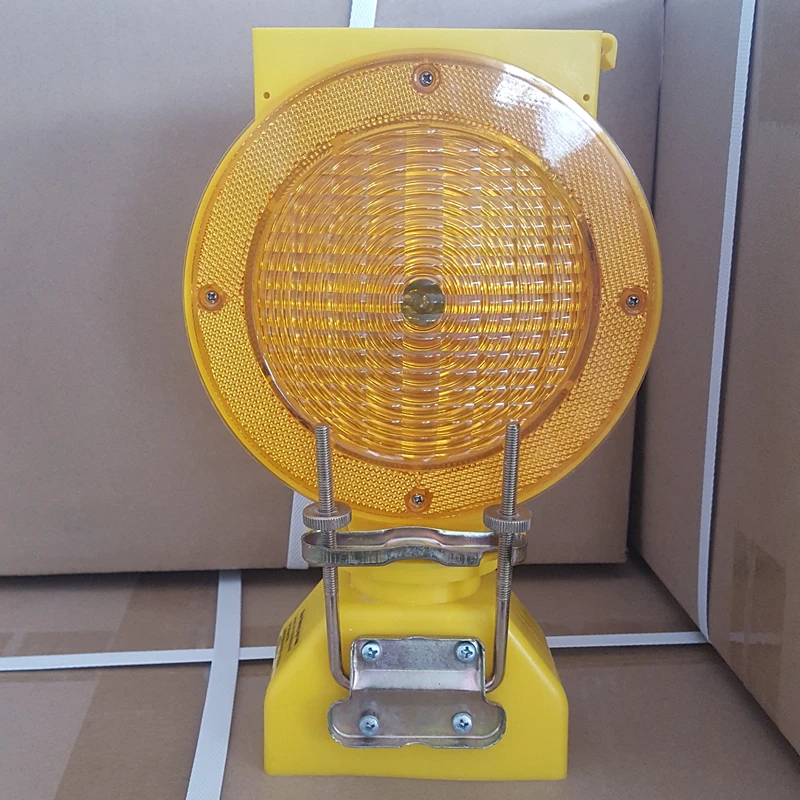 Solar Panel Traffic Light Blinker