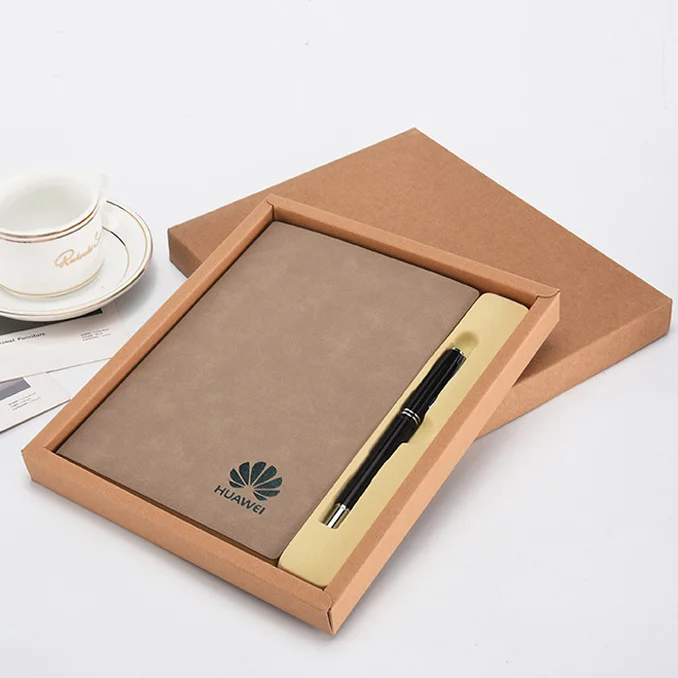 
Customizable LOGO hardcover Notepad to mount the notebook logo leather Notepad. 