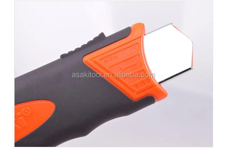 AK-8747 durable stainless utility cutter knife
