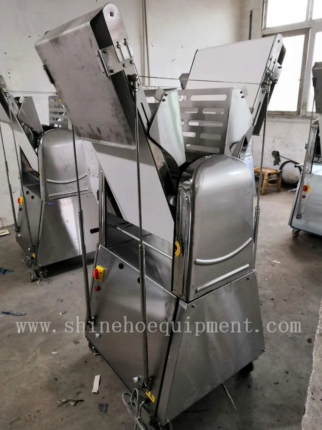 Профессиональный B040F автоматический ламинадора де Маса США пицца Pita тесто Sheeter машина