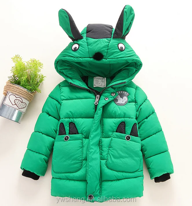 2016 new winter clothes cartoon Korean boys and girls jacket down coat