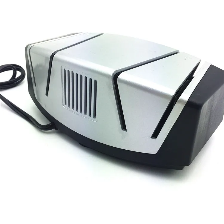 Electric Knife Sharpener, 2 Stage Diamond Coated Sharpening Blades, To Sharpen Kitchen, Chef, Paring, Pocket and Steel Knives