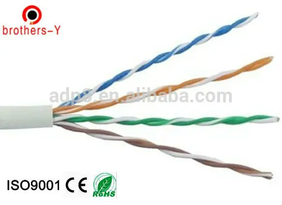 категории 5e cat6 utp кабель сделано в китае из профессиональная фабрика