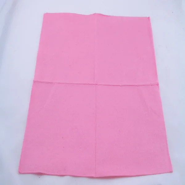 viscose and polyester yellow color nonwoven fabric cleaning cloth,non-woven kitchen cloth