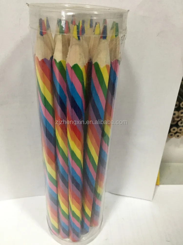 4color in 1 lead pencil rainbow color pencil 2018 new promotional