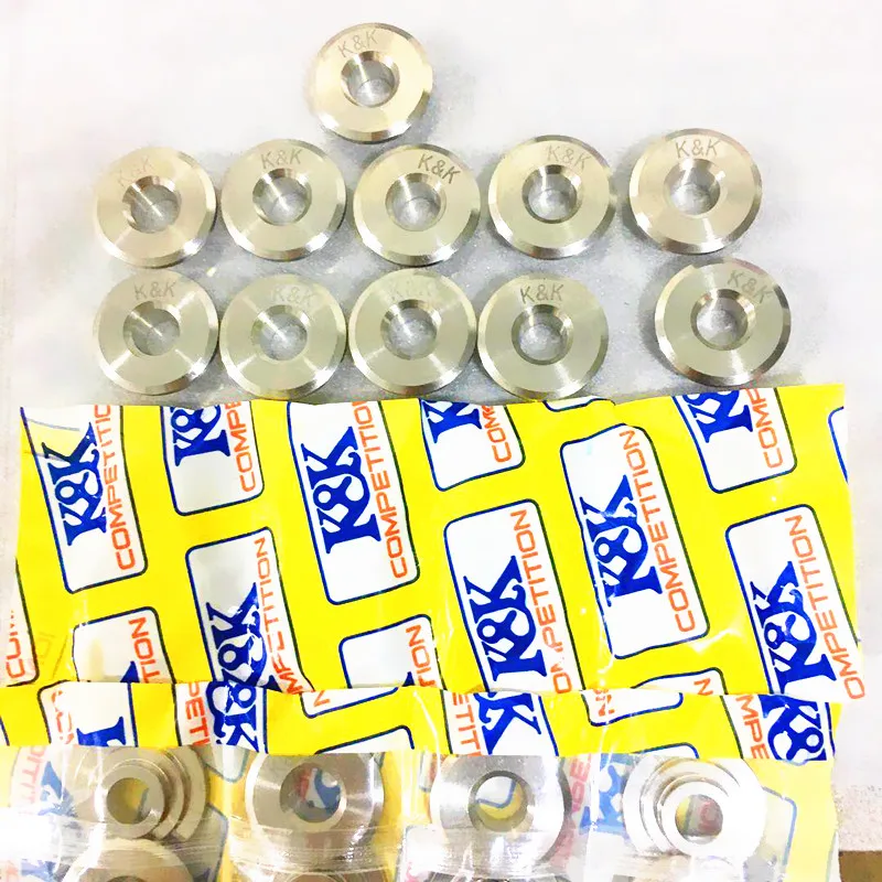 Bronze Intake exhaust Valve Guides for honda B16 B16A  B17 B18 VTEC B18C titanium retainers stealth springs Brian Crower parts