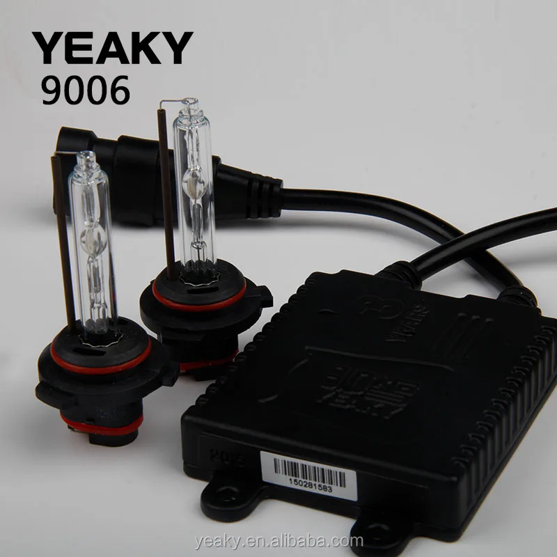Factory Directly Selling YEAKY Car Xenon HID Conversion 9006 kit with E-mark DOT Certificate