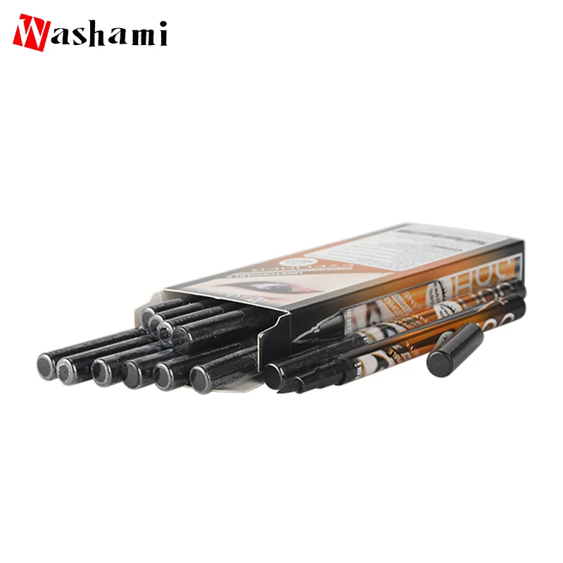  Washami супер водостойкая Точная коричневая жидкая подводка для глаз