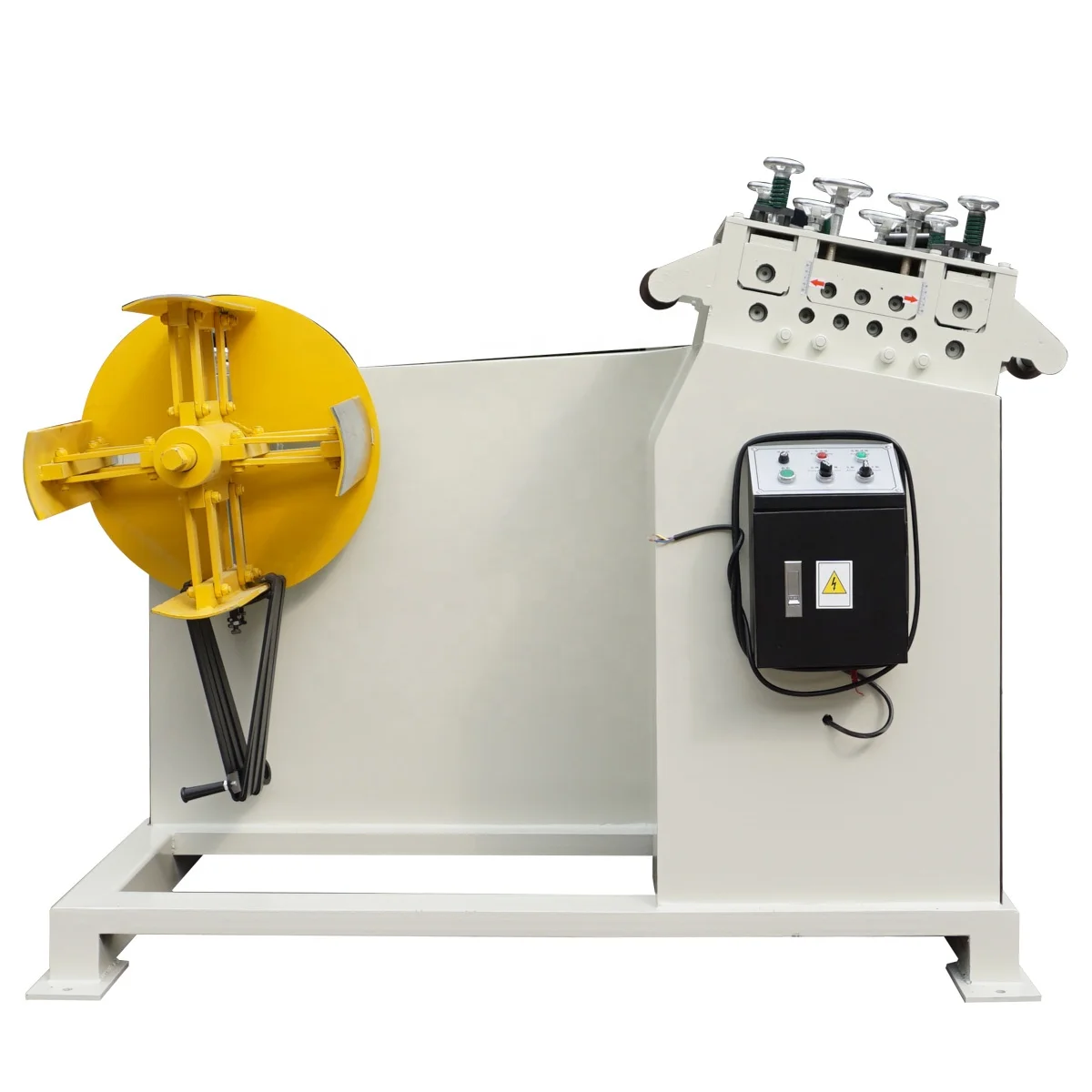 Оборудование HENLI, горячая Распродажа, машина для декодирования и выпрямления катушек для штамповки листового металла